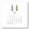 2024 Chinoiserie Calendar with Easel (REFILL)