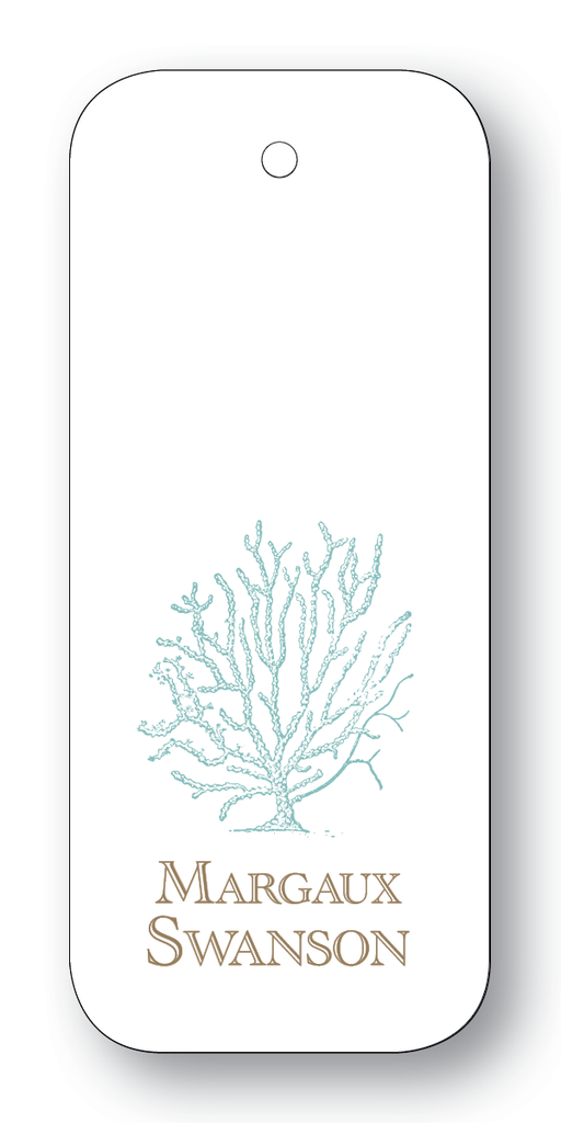 Coral - Celadon & Pewter
