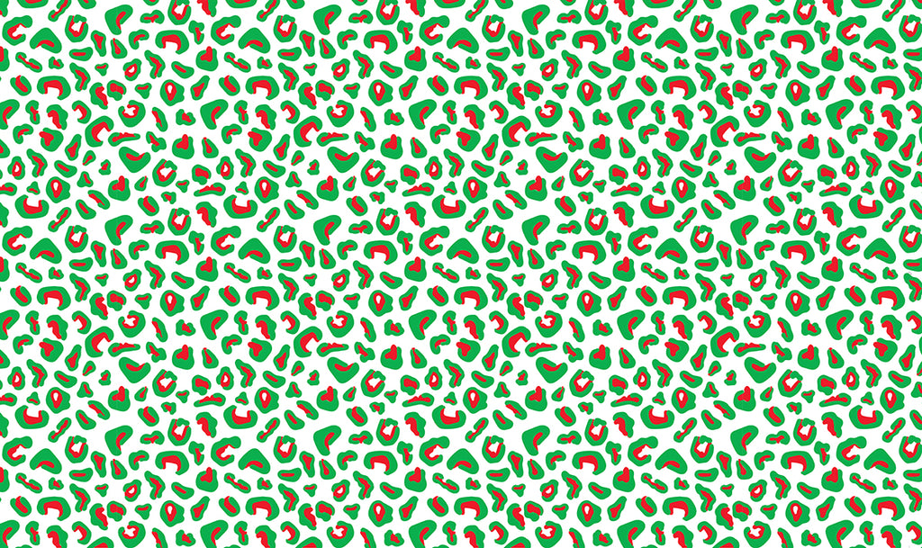 Leopard Print - Clover & Red