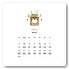 2024 Chinoiserie Calendar with Easel