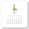 2024 Chinoiserie Calendar with Easel