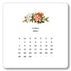 2024 Floral Calendar with Easel