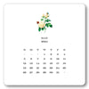 2024 Floral Calendar with Easel