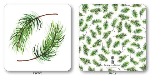 Scattered Pine Coasters