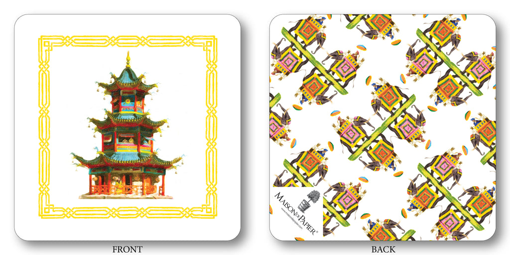 Three Tier Pagoda Coasters