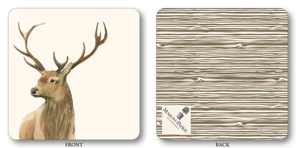 Red Stag Coasters
