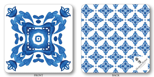 Portuguese Tile Coaster - Royal