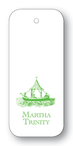 Chinoiserie Boat - Clover (Customizable)