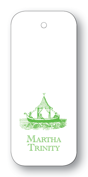 Chinoiserie Boat - Clover (Customizable)
