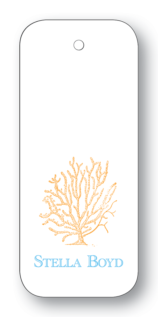 Coral - Orange & Turquoise (Customizable)