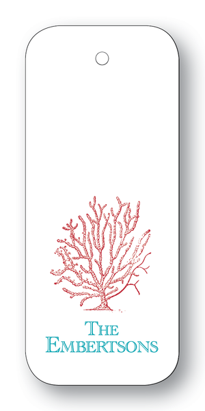 Coral - Vermillion & Peridot (Customizable)