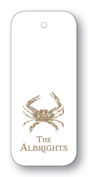 Crab - Pewter (Customizable)