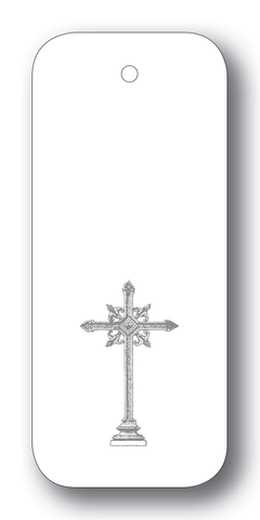 Cross on White