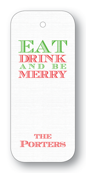 Eat Drink and be Merry - Clover (Customizable)