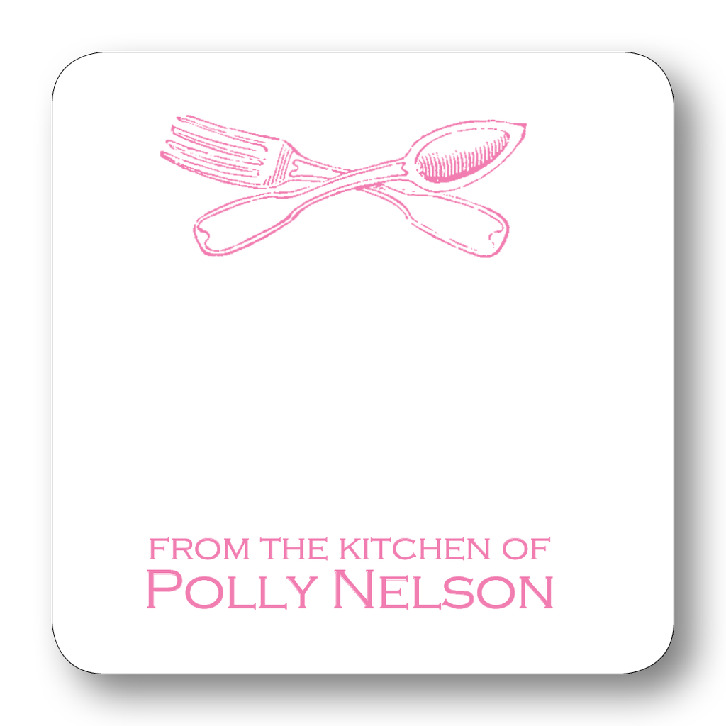 Fork & Spoon - Azalea (Customizable)