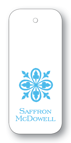 Four Points Clover - Turquoise (Customizable)