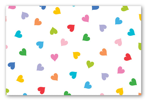 Scattered Hearts Placemats (Multicolor)