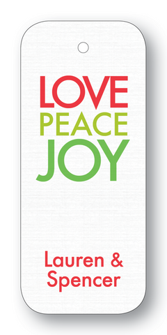 Love Peace Joy (Customizable)