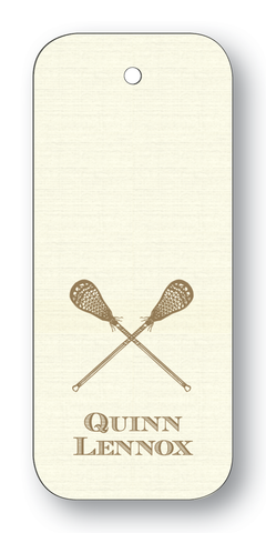 Lacrosse Sticks Pewter (Customizable)