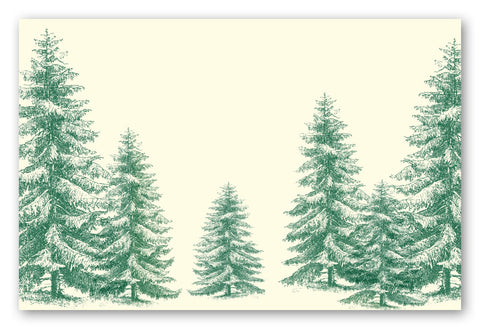 Snowy Tree Line Forest PLM