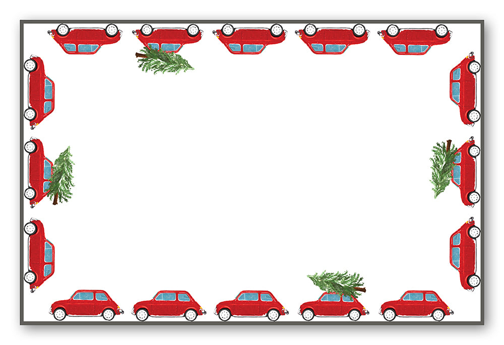 Christmas Car Placemats