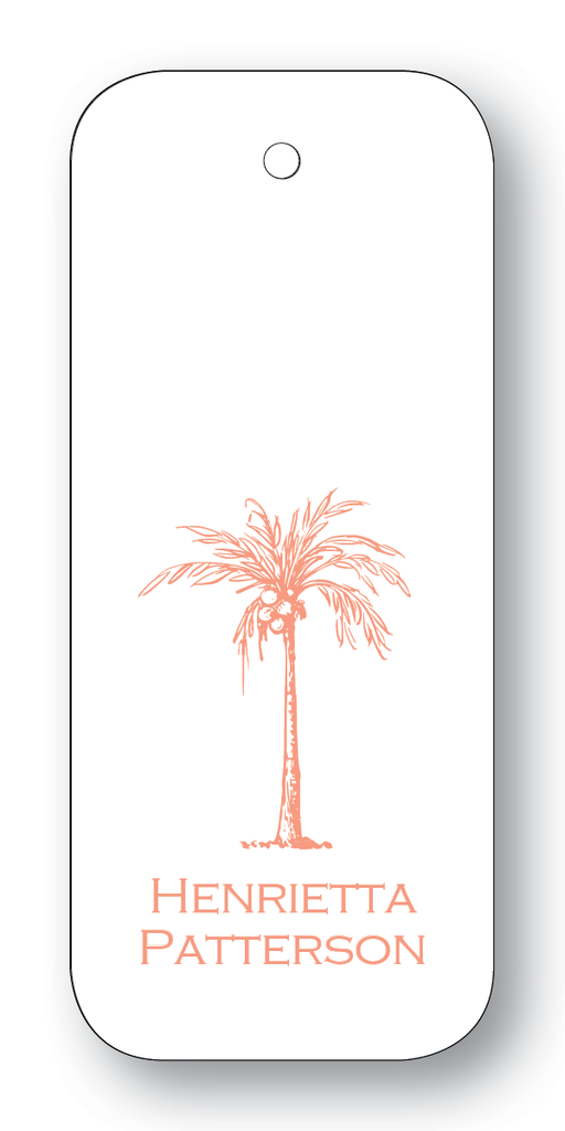 Royal Palm Tree - Coral (Customizable)