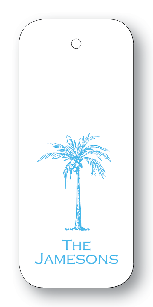 Royal Palm Tree Turquoise (Customizable)