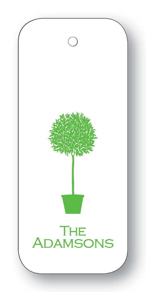Topiary Silhouette - Clover (Customizable)