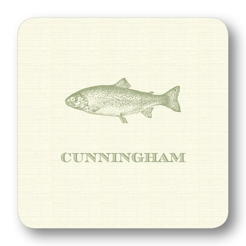 Trout Calling Cards - Sage (Customizable)