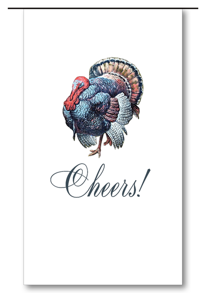 Turkey Cheers! on White