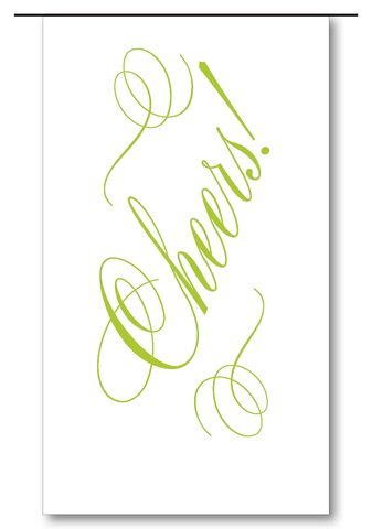 Cheers Script (Chartreuse)