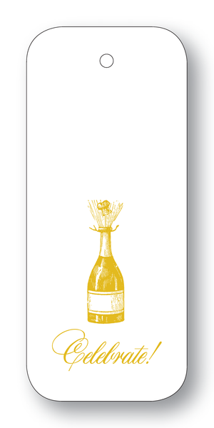 Celebrate! Champagne Bottle Gold