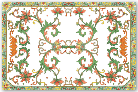 Chinese Floral Frame PLM