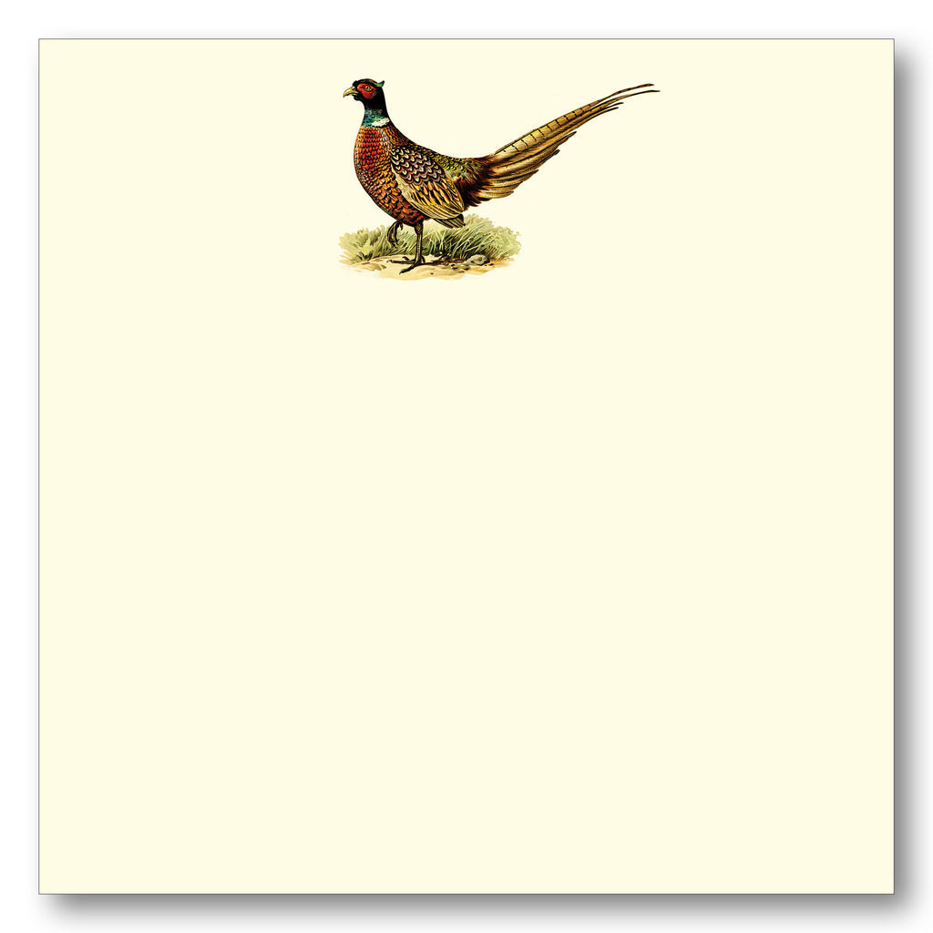 Pheasant Full Color Note Block