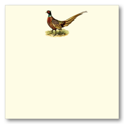 Pheasant Full Color Note Block