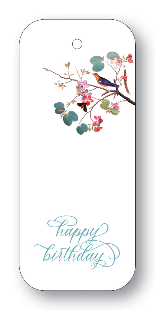 Chinoiserie Bird on Branch Gift Tags