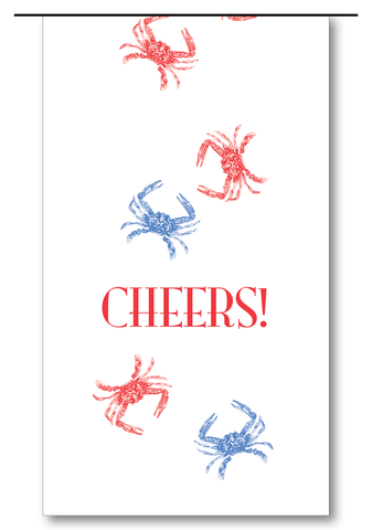 Crabs Navy & Red
