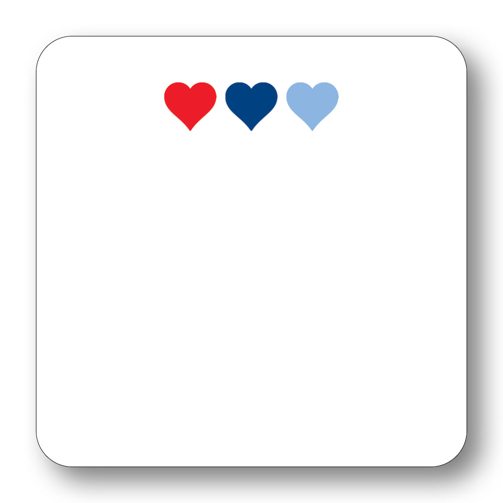 Heart Trio Blue Gift Cards